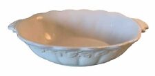 Longaberger Pottery Floral Baking Serving Dish Bowl 9” X 12” X 4” Bakeware picture
