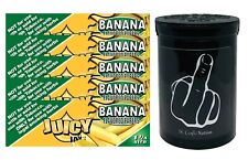 Juicy Jay's Banana Papers 1.25 5 Packs & Child Resistant Fresh Kettle picture