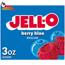 Jell-O Berry Blue Gelatin Mix (3 oz Box) picture