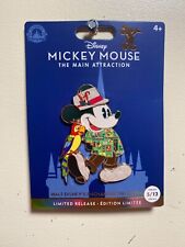 Disney 50th Mickey The Main Attraction Tiki Room Pin Limited New with Card picture
