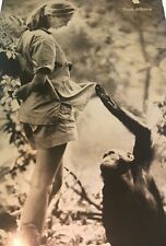Photographic Images Jane Goodall And Chimp Apple Think Different Campaigns 90s picture