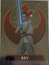 2016 Topps Chrome Star Wars The Force Awakens Non-Sport Trading Card Rey No 2 picture