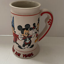 Disney Mickey Mouse Mickey Through the Years Beer Stein Tankard Mug Collectible picture