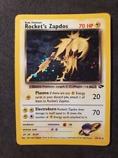 Rocket's Zapdos 15/132 ENG Gym Challenge Near Mint Pokémon Card  picture