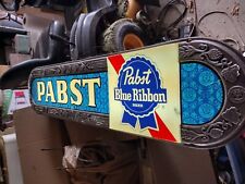 VTG PABST BLUE RIBBON BEER SIGN COLD BEER ADVERTISING LIGHT UP BAR PUB MAN CAVE picture