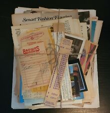 100+ Vintage Ephemera Junk Journal Illustrated Dictionary Sears Wards Catalogs picture