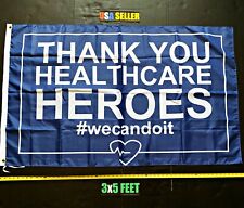 Thank you Nurses 2020 Flag FREE FIRST CLASS SHIP Healthcare Hero B New Sign USA picture