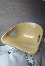 Vtg Mid Century Modern Cosco Kid’s Booster Seat Chair Harvest Gold picture
