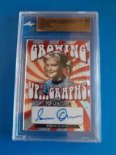 Susan Olsen 1/1 Autographed Red Mojo Proof 2022 Leaf Pop Century The Brady Bunch picture