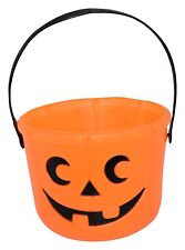 Halloween Trick or Treat Pumpkin Bucket Jack O Lantern led Halloween Pumpkin FS picture