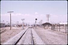 Original Slide Southern Pacific SP Signal & Yard Scene Lancaster CA 1979 picture