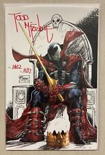 KING SPAWN #1 Autographed Signed by Todd McFarlane CGC COA #1462 of 1697 picture