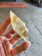Choice Fine Twinned Golden Calcite Crystal W/matrix from Elmwood Mine, Tennessee picture