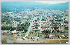 Aerial View San Jose Costa Rica Airport Planes c1950s Vintage Postcard C15 picture