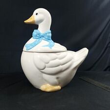Vintage B&D Country Goose Ceramic Cookie Jar Made In Japan picture