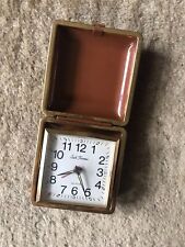 Vintage Seth Thomas Square Clock Travel Pocket Folding Watch  ***Read picture
