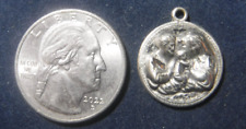 Vintage Holy Family Medal Sterling Silver picture