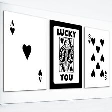 SANYI Funky Queen of Spades Ace of Spades 8 of Spades Posters Aesthetic 3 Pie... picture