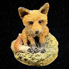 Vintage Arden Sculptures Collection Fox Made In Britain Figurine 3.5”T 3”W picture