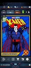 Topps Marvel Collect EPIC Mr. Sinister Retro X-Men 2nd Printing Tilt '97 Coll. picture