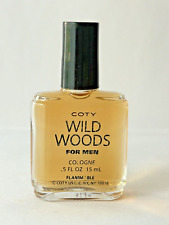 Vintage Wild Woods by Coty 0.5 oz/15mL ~Cologne Spray for Men~ Discontinued picture