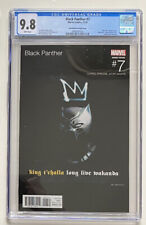 Black Panther 7 Sienkiewicz Hip Hop Variant CGC 9.8 Long Live Wakanda Boseman picture