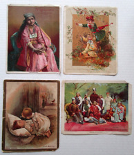 FOUR McLaughlin XXXX Coffee Victorian Trade Picture Cards Lot of 4 - E6C picture