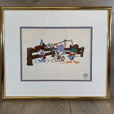 Tiny Toons Western Framed Numbered Sericel Warner Brothers Animation Art W/CoA picture