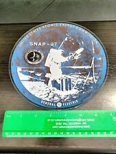 US Atomic Energy Commission GE General Electric SNAP-27 Plaque Apollo 14 RARE picture