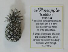 AX THE PINEAPPLE TRADITION Pocket FIGURINE CHARM housewarming infertility Ganz picture
