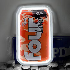 Four Loko Retro LED Beer Can Sign - Bar Decor, Unique Brewery Appeal, 7*12