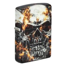 Smokey Skulls Design Zippo Lighter Christmas Collectables Zippo Gift Gothic picture