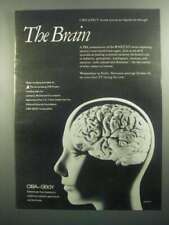 1984 Ciba-Geigy The Brain PBS Series TV Show Ad picture