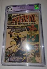Daredevil #1 CGC 3.5 1964 1st Appearance Of Daredevil Restored Color Touch picture