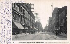 Main Street Looking South, Bridgeport, Connecticut, 1903 Postcard, Used picture