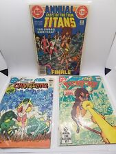 DC Comics Tales of the New Teen Titans #3 & #4 & Annual #3 (1984) picture