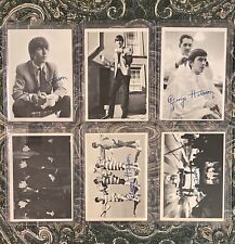 Lot of (6) 1964 Beatles B&W George Harrison Cards picture