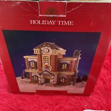 VTG Holiday Village Porcelain House (bank) With Cord And Original Box 1995 8in picture
