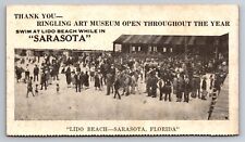 Ringling Bros. Art Museum Lido Beach Sarasota Florida c1920s picture