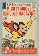 Mighty Mouse Fun Club Magazine #1 GD+ 2.5 1957 picture