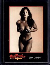 Rare Vintage Big Brother Skateboard Magazine Trading Card Cindy Crawford picture