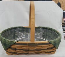 LONGABERGER 1998 Hospitality Basket with Liner & Protector Traditions Collection picture