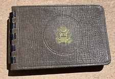 WW2 US Army Military ID Identification Card Wallet Folder picture
