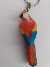 Multicolor Parrot Macaw Keyring Charm Accessory picture