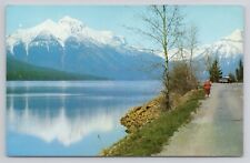 Lake McDonald, Glacier Park, Montana Chrome Postcard 1158 picture