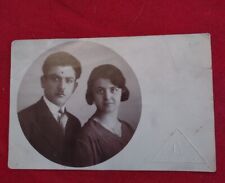 Vintage Real Postcard Of Couple picture