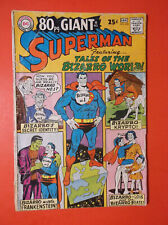 SUPERMAN # 202 - VG- 3.5 - 1967 80-Pg GIANT G-42 - TALES OF THE BIZARRO WORLD picture