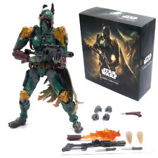 Play Arts Kai Variant Star Wars Bora Fett Action Figure Statue New In Box Gift picture