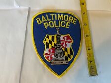 Baltimore Police Maryland collectible patches New Current Style with tracking picture