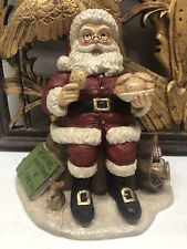 BETHANY LOWE Counting Calories Santa - Eating Cookies TD8560 Store Displayed picture